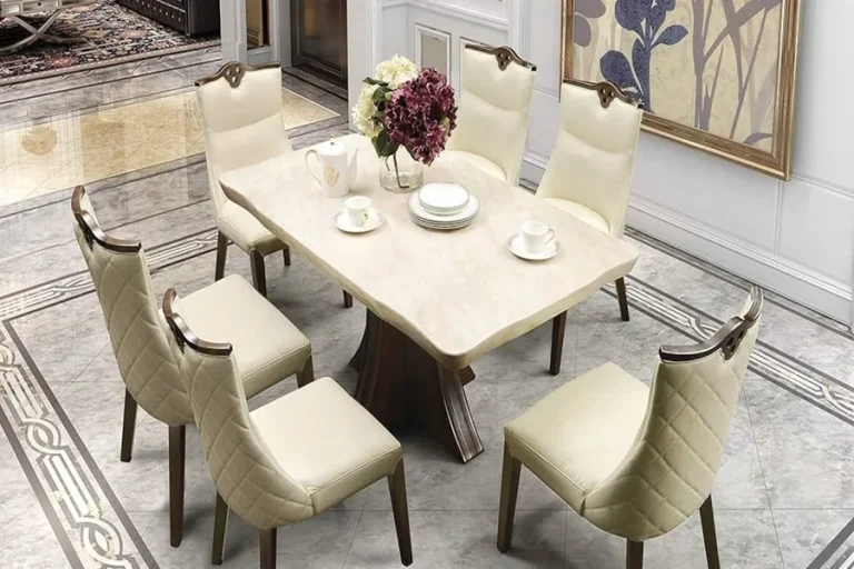 Elegant And Practical Why A 6 Seater Marble Dining Table Is A Great Choice